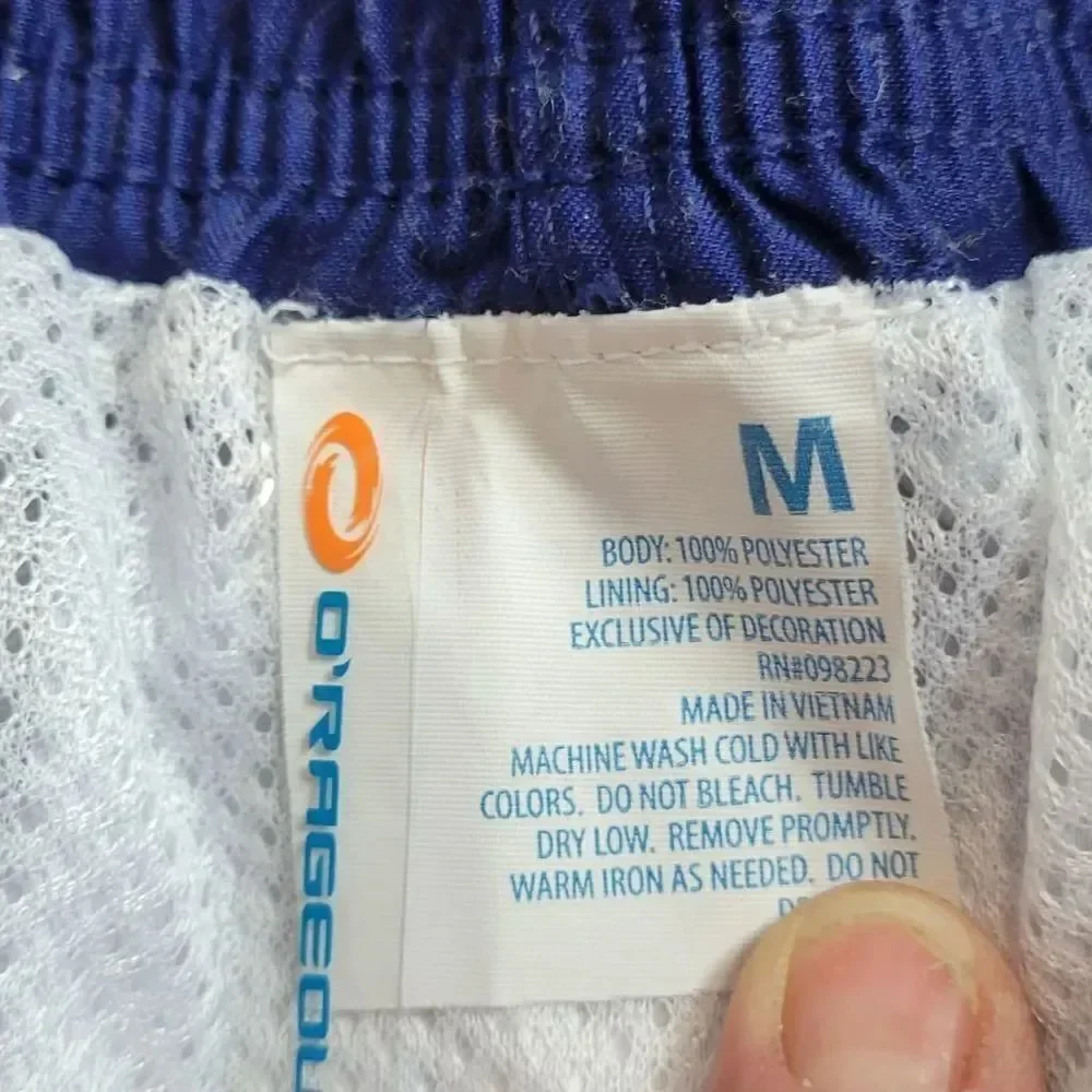 Orageous patriotic swim trunks M